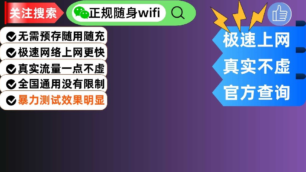 联通随身WiFi优惠套餐，轻松办理，畅享网络生活！
